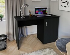 სამუშაო მაგიდა OLI (შავი ონიქსი) 24W3LX03