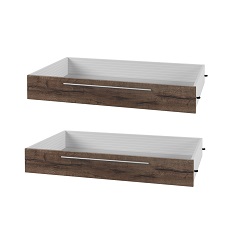 უჯრა (2 ცალი) VERA (სამონასტრო მუხა/შავი) 22ZBDH83