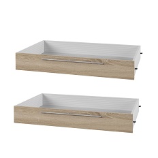 Выдвижной ящик (2шт.) VERA (Дуб Сонома/Белый) 22FADH83