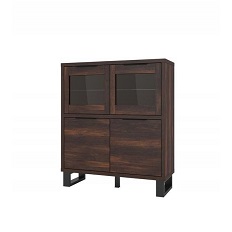 Витрина HALLE (Дуб Уоллес) 241WHK42