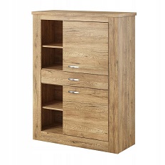 Витрина KANTON (Дуб Бартекс) 24B1KC42