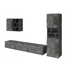 მისაღები ოთახის დიდი კომპლექტი AKSEL (Slate) 24B0IE10