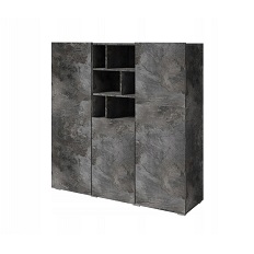 მაღალი კომოდი AKSEL (ფიქალი) 24B0IE46