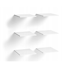 Комплект полок 2497KE04 для шкафа-купе 2497KE57 LONDON LUX (Белый/Зеркала) 