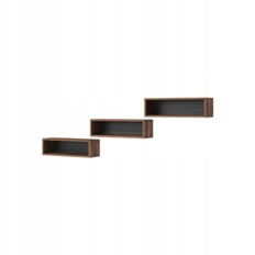 თაროები (3 ცალი) MUNDO (სამეფო მუხა/Touchwood) 24RTKT02