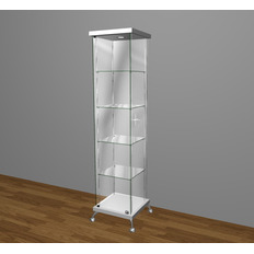 ვიტრინა კვადრატი As64.01-01 მქრქალი მინანქარი