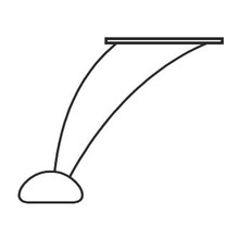 Ножка для витрины тип 1