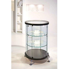 მრგვალი ვიტრინა As64.022-01 მქრქალი მინანქარი