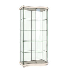 Витрина Полуволна As64.11-02 Ламинат