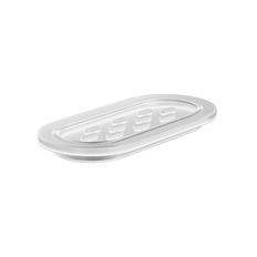 შუშის ოვალური საპნის ჭურჭელი LB LUGANO 23015A-00-01 Langberger