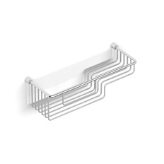 კედელზე ქრომირებული საპნის ჭურჭელი, ორმაგი ცხაური 10560A Langberger