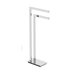 იატაკის სადგამი ორმაგი პირსახოცის დამჭერით 70381 Langberger