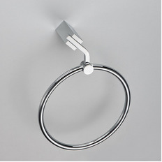 Полотенцедержатель кольцо WATTEAU 125E1 хром Schein