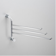 Полотенцедержатель рога тройные WATTEAU 12834 хром Schein