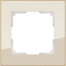 ჩარჩო Werkel Favorit WL01-ჩარჩო შამპანური (მინა)