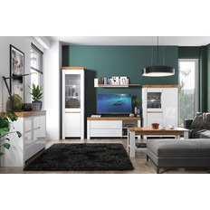 მისაღები ოთახი TAURUS (თეთრი/მუხის ვოტან) ANREX