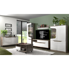 მისაღები ოთახი EVORA (ველინგტონი/თეთრი ბზინვარება) ANREX