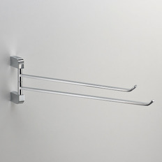 Полотенцедержатель двойной - рога Allom 22824 Schein