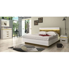 საძინებელი TORINO (თეთრი/მუხის ნავარა) ANREX