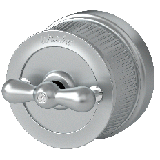 WL19-01-05 Werkel Switch 4 პოზიციის 2-ბანდა (Satin Chrome) რეტრო