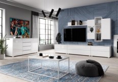 მისაღები ოთახი HELIO (თეთრი) Helvetia