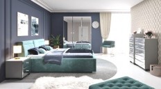 საძინებელი BELLAGIO (თეთრი/სარკე) Helvetia