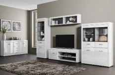 მისაღები WHITEBLACK (თეთრი/თეთრი პრიალა) ANREX