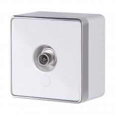 ტელევიზორის სოკეტი Werkel Gallant ტერმინალი თეთრი W5083001 4690389164712