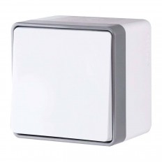 Werkel Gallant ერთი გასაღებიანი გადამრთველი, თეთრი W5010201 4690389163920