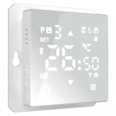 Werkel W1151201 თეთრი შეხებით თერმოსტატი იატაკქვეშა გათბობისთვის 4690389176937