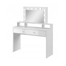 მაკიაჟის მაგიდა სარკით ARIA (თეთრი) 2497KF49 Helvetia