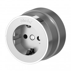 დედამიწის ბუდე Werkel Vintage ვერცხლისფერი მქრქალი/ქრომი W5871054 4690389174735