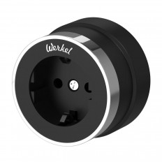 დედამიწის ბუდე Werkel Vintage შავი მქრქალი/ქრომი W5871051 4690389174704