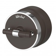 ორმხრივი გადამრთველი 4 პოზიციის Werkel Vintage mocha matt/chrome W5822052 4690389183171
