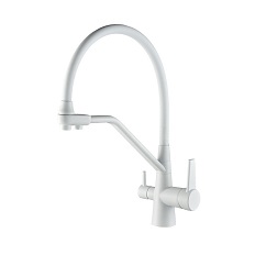 სამზარეულოს ონკანი მოქნილი ამონაყრით და ფილტრის შეერთებით 8684-WP Schein