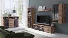 მისაღები ოთახი ROGER (Satin Nussbaum/Touchwood) Helvetia