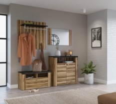 შესასვლელი დარბაზი LARONA (Satin Nussbaum/Touchwood) Helvetia