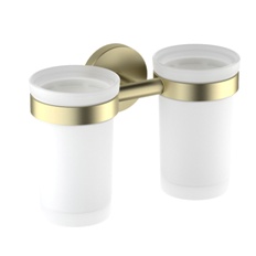 Стакан стекло двойной к стене KAHLO 9132BG Schein