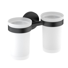 Стакан стекло двойной к стене KAHLO 9132MB Schein