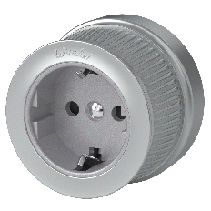 დასაბუთებული სოკეტი და ფარდები (Matte Chrome) რეტრო WL19-10-02