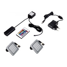 Подсветка 2хLED RGB 23000002 к комоду BAROS (Белый)