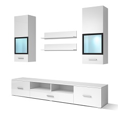 კედლის პანელი SARAH (თეთრი) 22972209