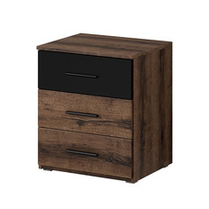 საწოლის მაგიდა BETA (Manastery Oak-Black) 22ZB1622