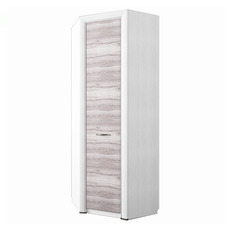 კუთხის გარდერობი თაროებით 980x980 OLIVIA