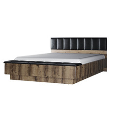 Кровать 160М с подъемником, мягкое изголовье JAGGER