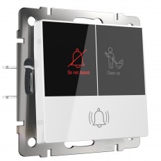 W1114601 Werkel ზარის ღილაკი სასტუმროების მითითებით (თეთრი)