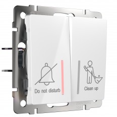 W1120801 Werkel ორმხრივი გადამრთველი სასტუმროებისთვის (თეთრი)