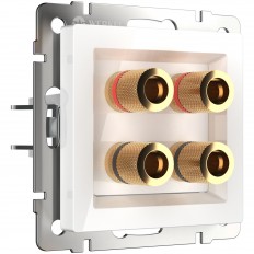 აკუსტიკური სოკეტი (თეთრი) W1185001