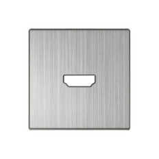 გადასაფარებელი ფილა HDMI სოკეტისთვის პრიალა ნიკელის WL02-HDMI-CP 4690389119569