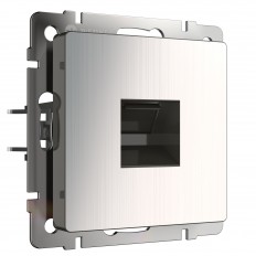 W1181002 Werkel RJ-45 Ethernet სოკეტი (დავარცხნილი ნიკელი)